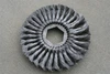 Twisted Steel Brush Made For A drill - 2" or 4" widths - QuickWood