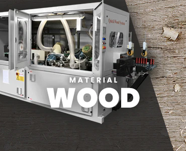 QuickWood brush sanding machine for wood