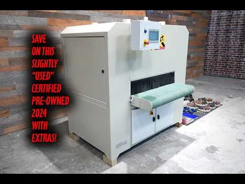 CB1000 brush sander video demonstration