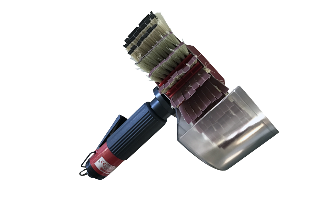QuickWood F3 - Pneumatic Brush Sander, 2" Head, Production Duty